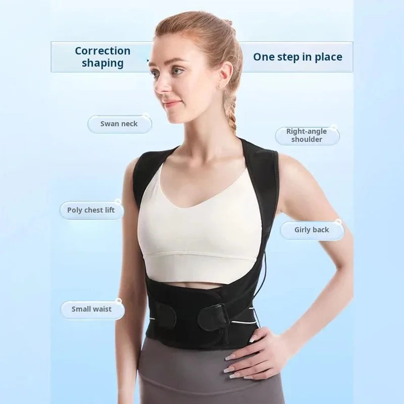 Shoulder And Back Posture Correction With Camel Straps Adult Body Shape Correction, Male and Female Back Support