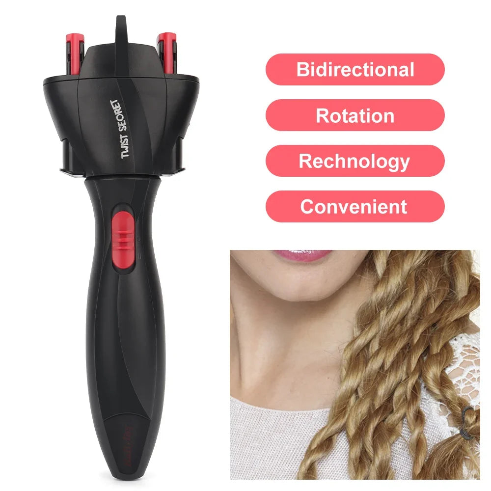 High Quality Automatic Hair Braider Hair Fast Styling Knotter Smart Electric Braid Machine Twist Braided Curling Dreadlocks