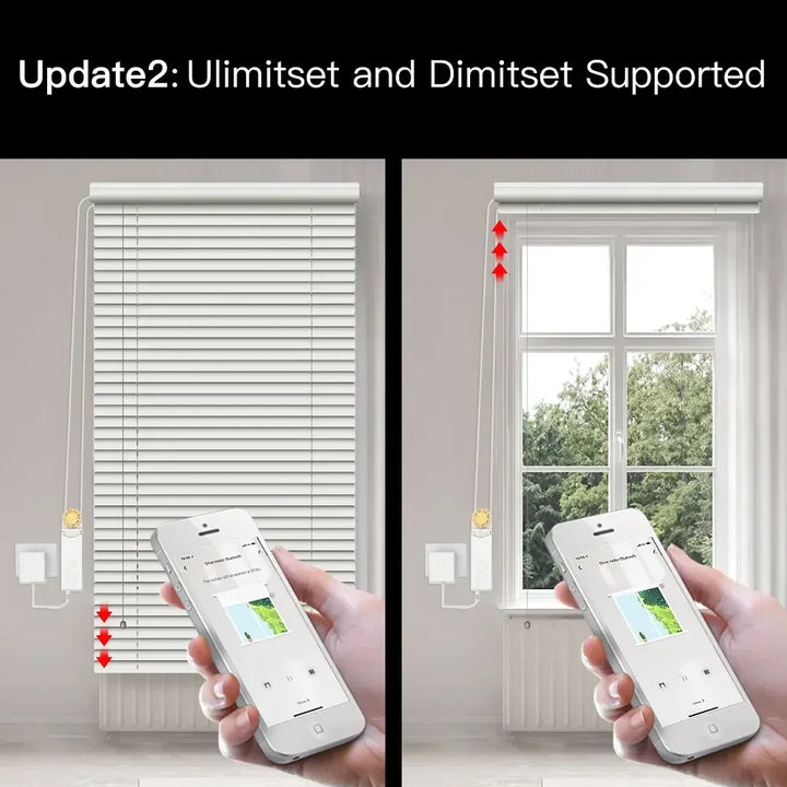 MOES ZigBee3.0 DIY Chain Motorized Bluetooth Roller shutter Blinds Shades Drive Motor Tuya Smart APP Alexa Google Voice Control