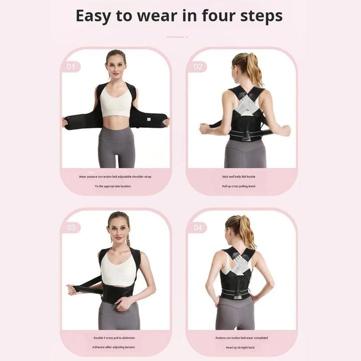 Shoulder And Back Posture Correction With Camel Straps Adult Body Shape Correction, Male and Female Back Support