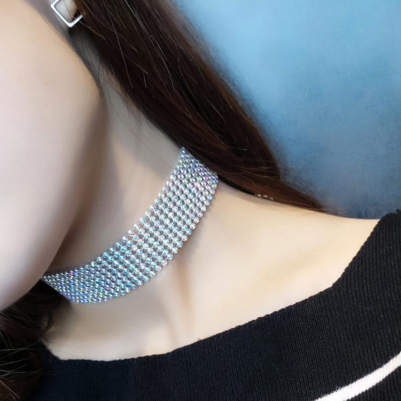 European Style Women Bundle Neck Choker